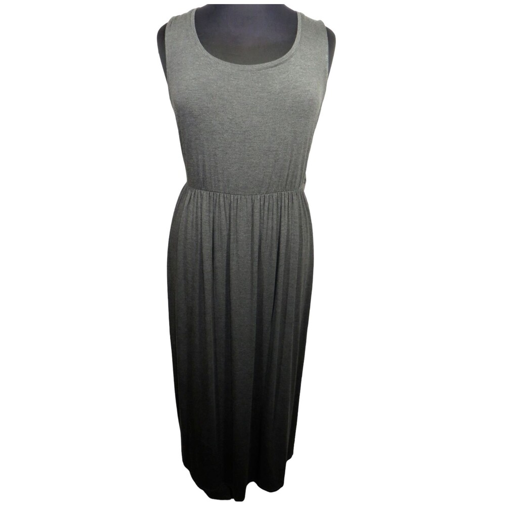 Amazon Essentials Gray Sleeveless Maxi Dress Size XXL